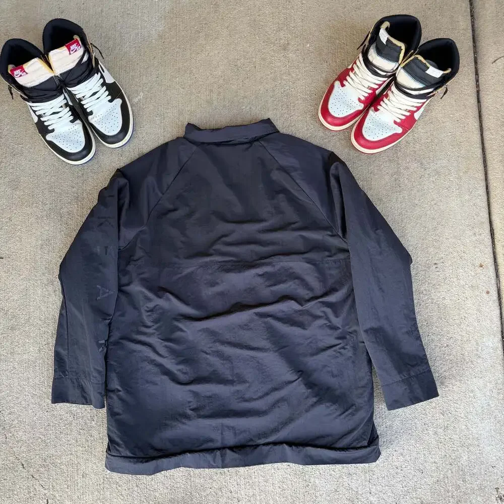 Nike Air Sportswear Fleece-Lined Coaches Jacket Black 861638-010
